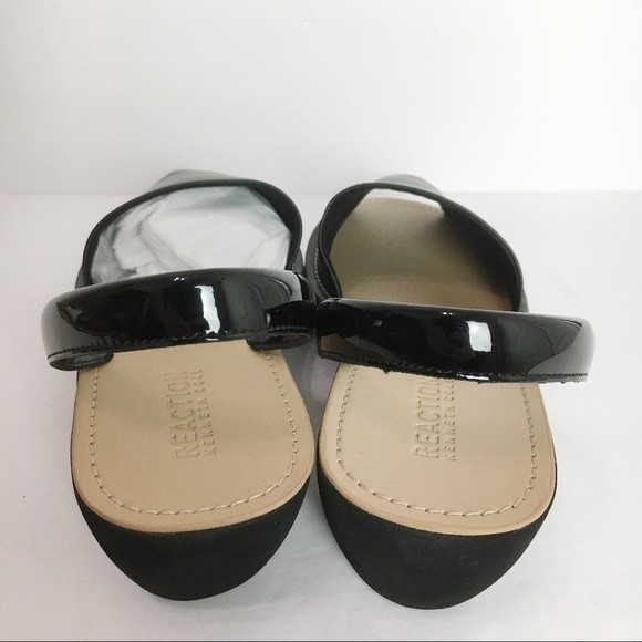 Kenneth Cole Size 7 Black Platform Wedges Slingback Slip On‎ Open Toe Sandals - Picture 5 of 14